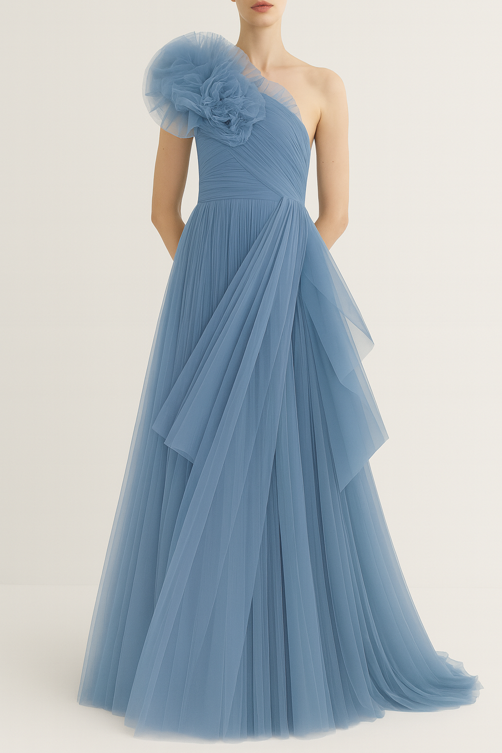 Azure Poise (Dusty Blue)