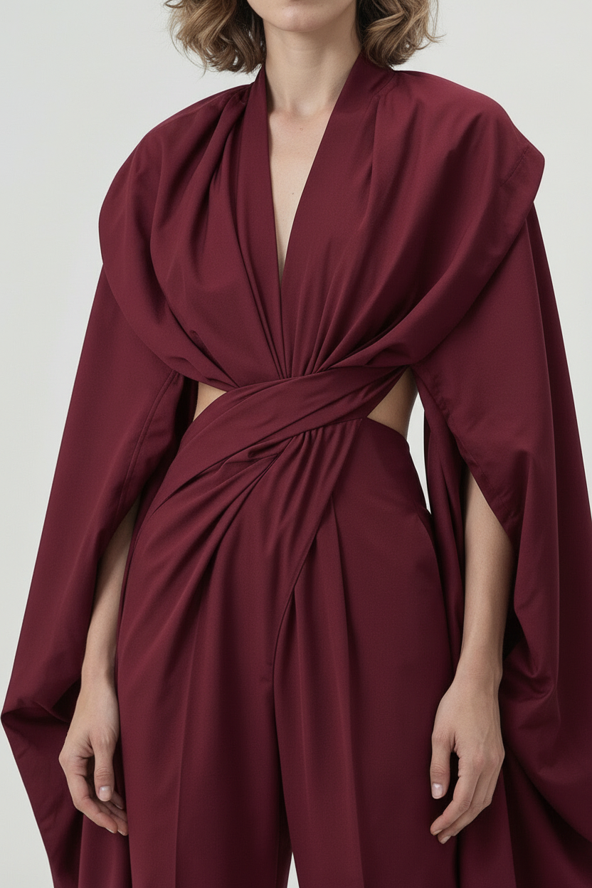 The Burgundy Twist